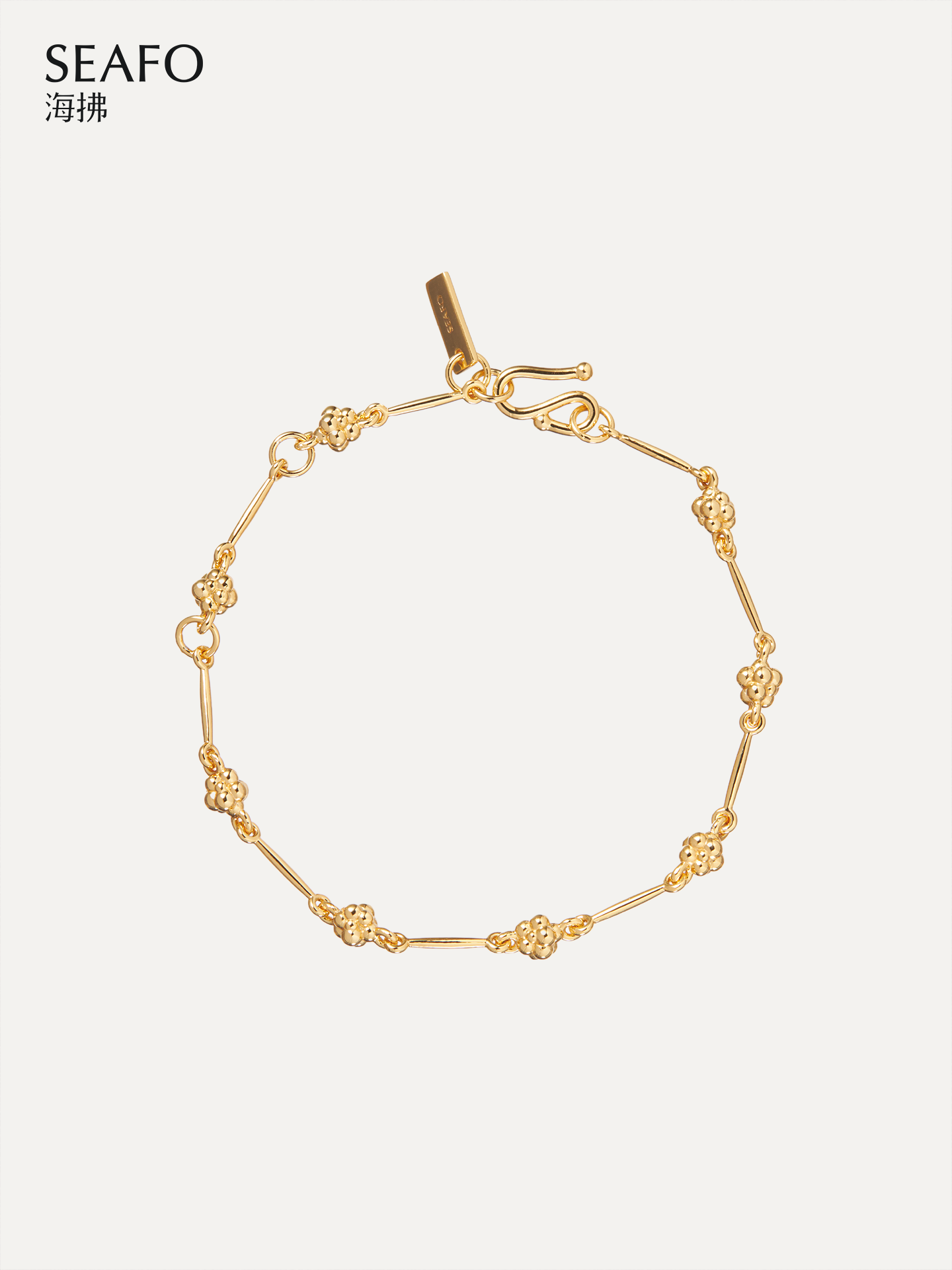 Stitch Bracelet (Gold)