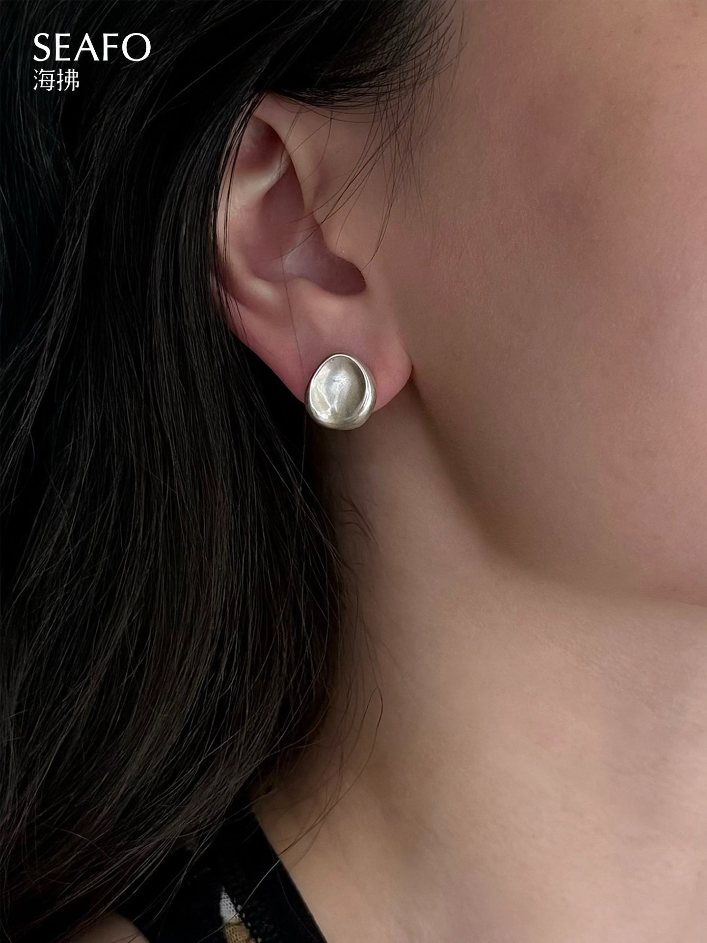 'Kintsugi' Dots Earrings