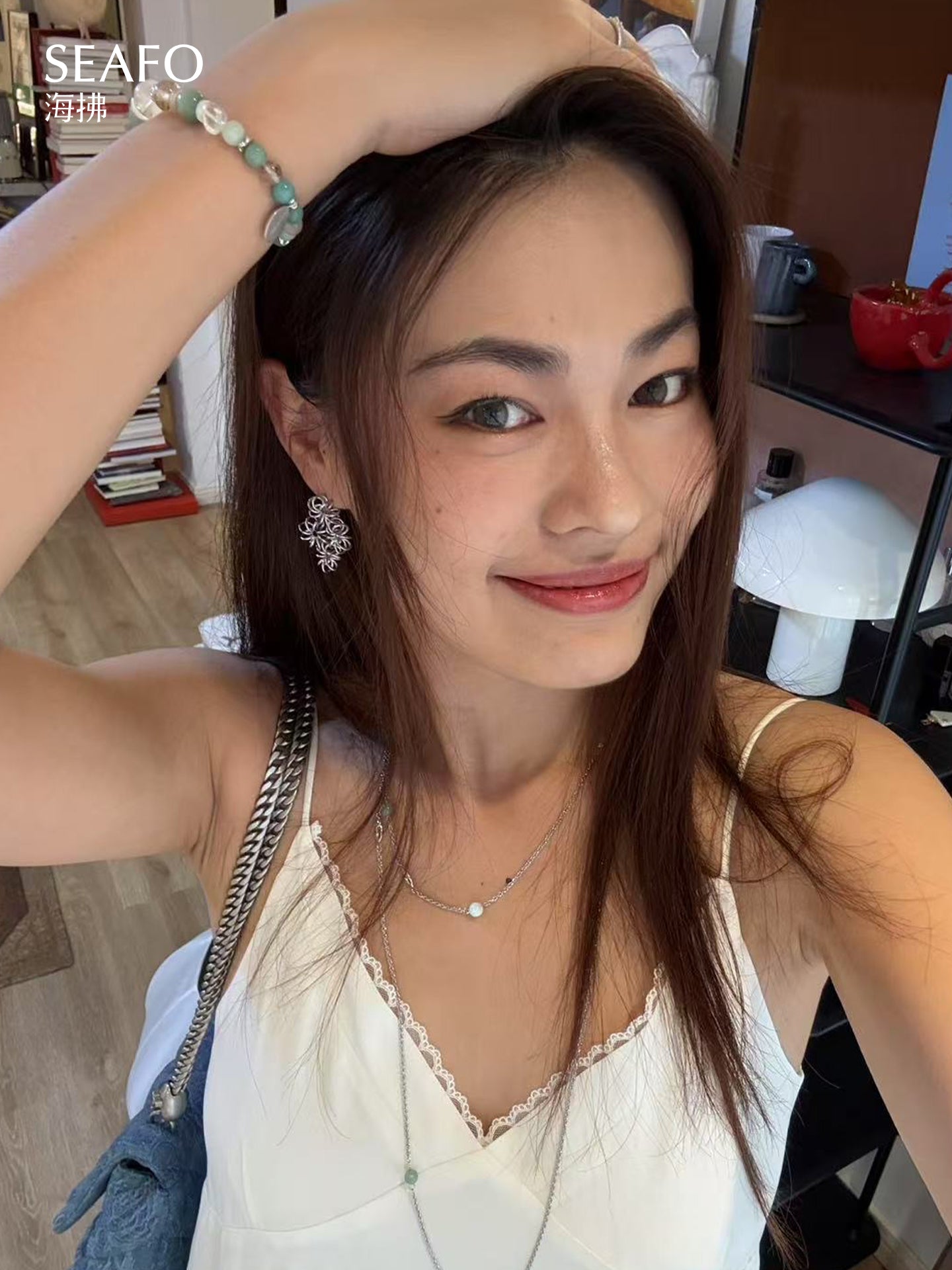 'Ware' Four Flowers Earrings