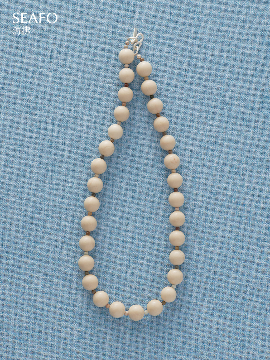 White Stone Necklace