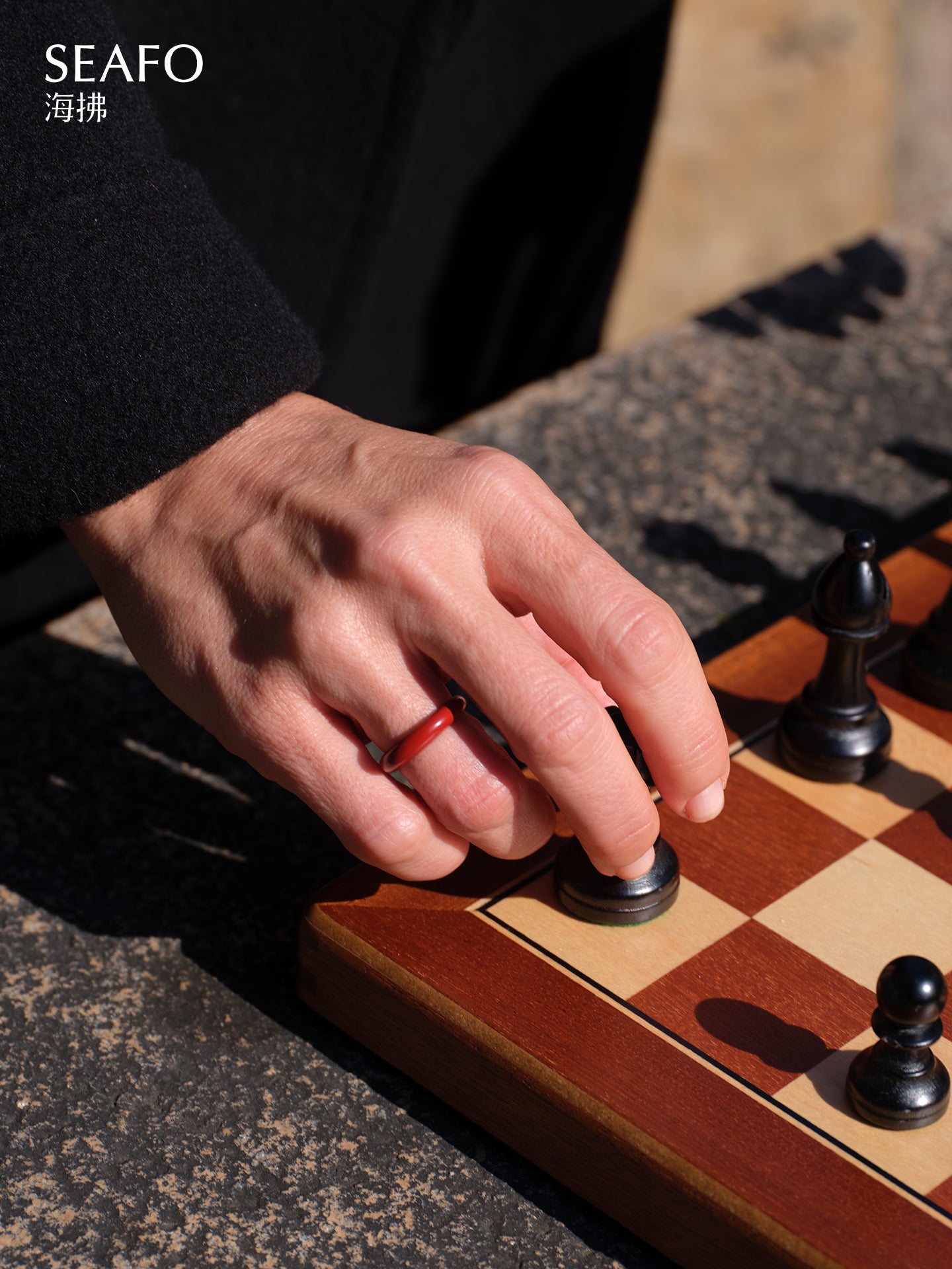'Lacquer' Ring (Red)