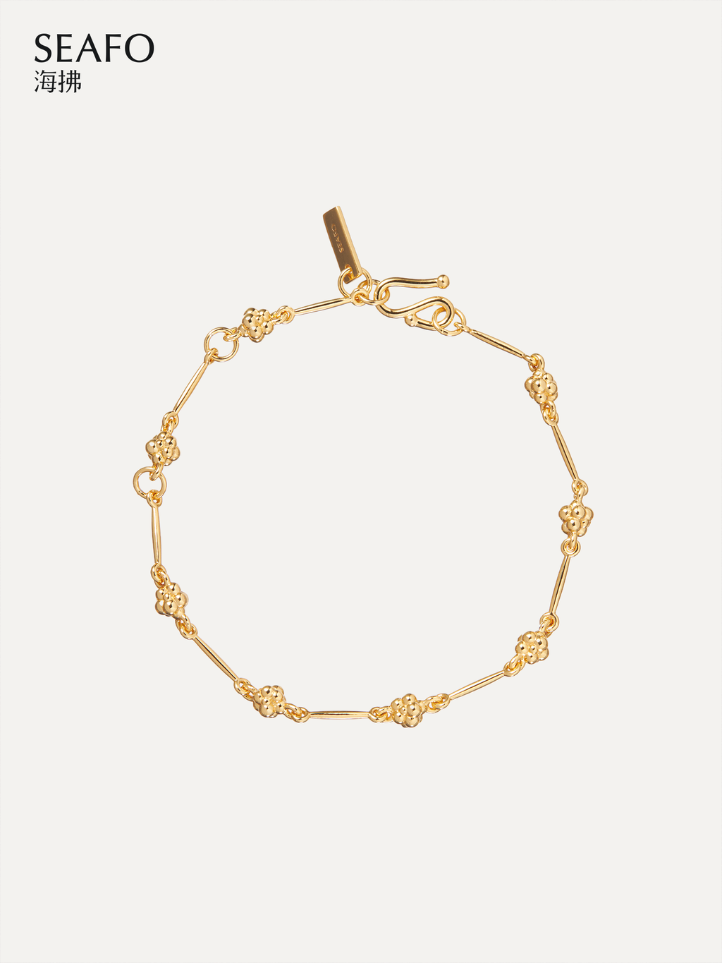 Stitch  Bracelet (Gold)
