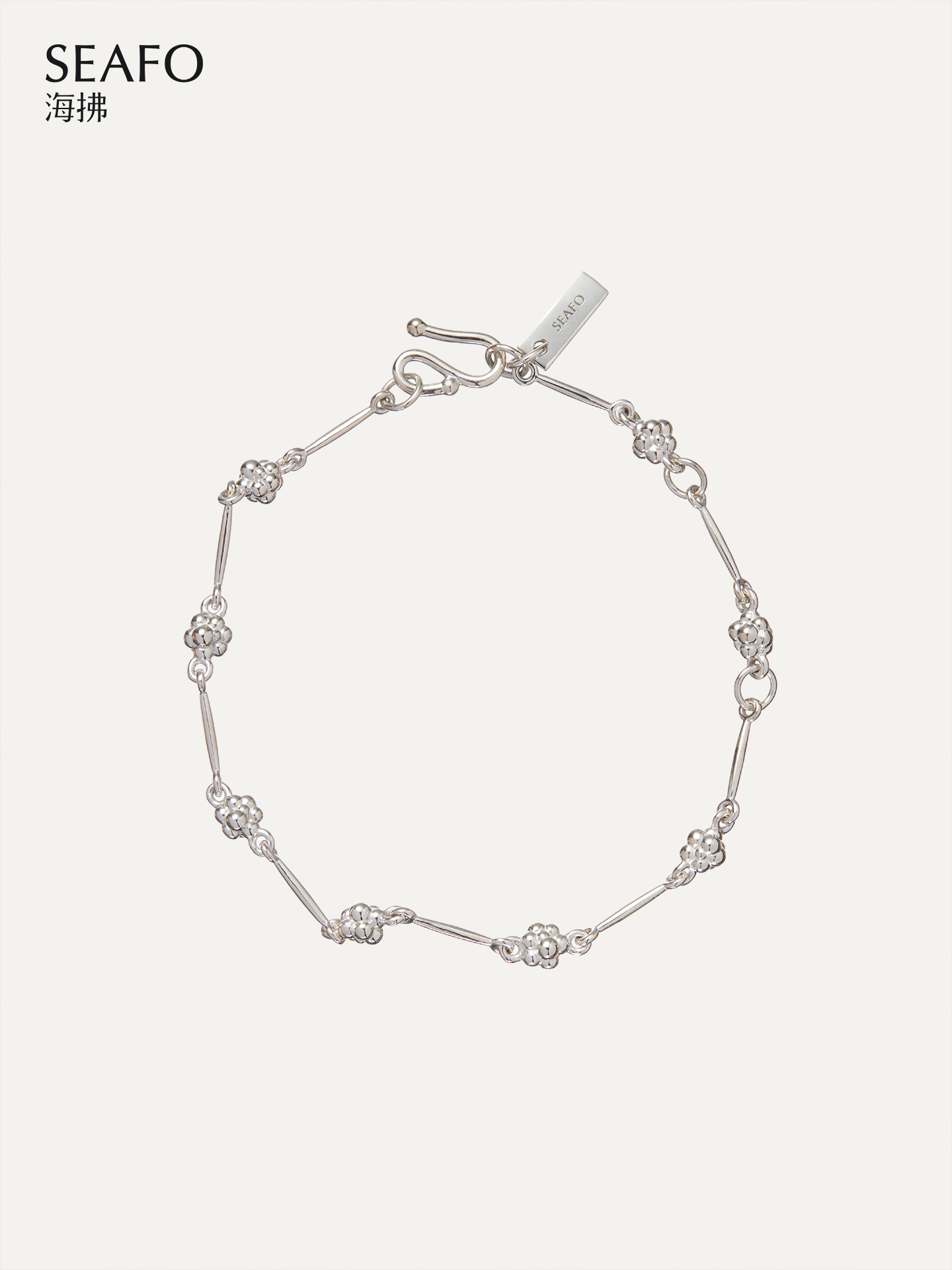 Stitch Bracelet (Sliver)