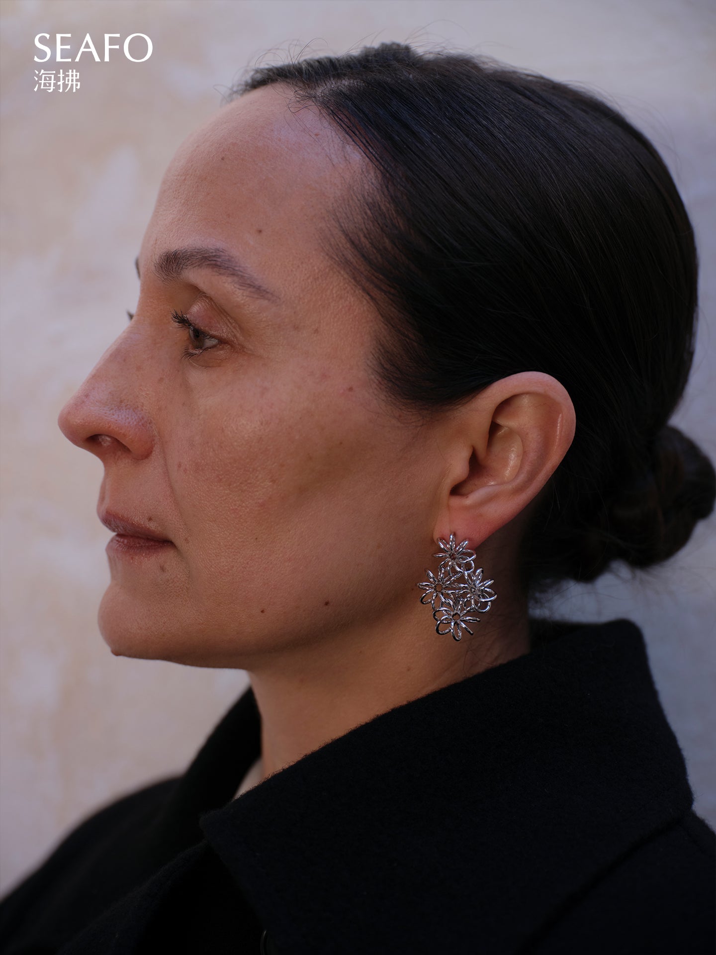 'Ware' Four Flowers Earrings