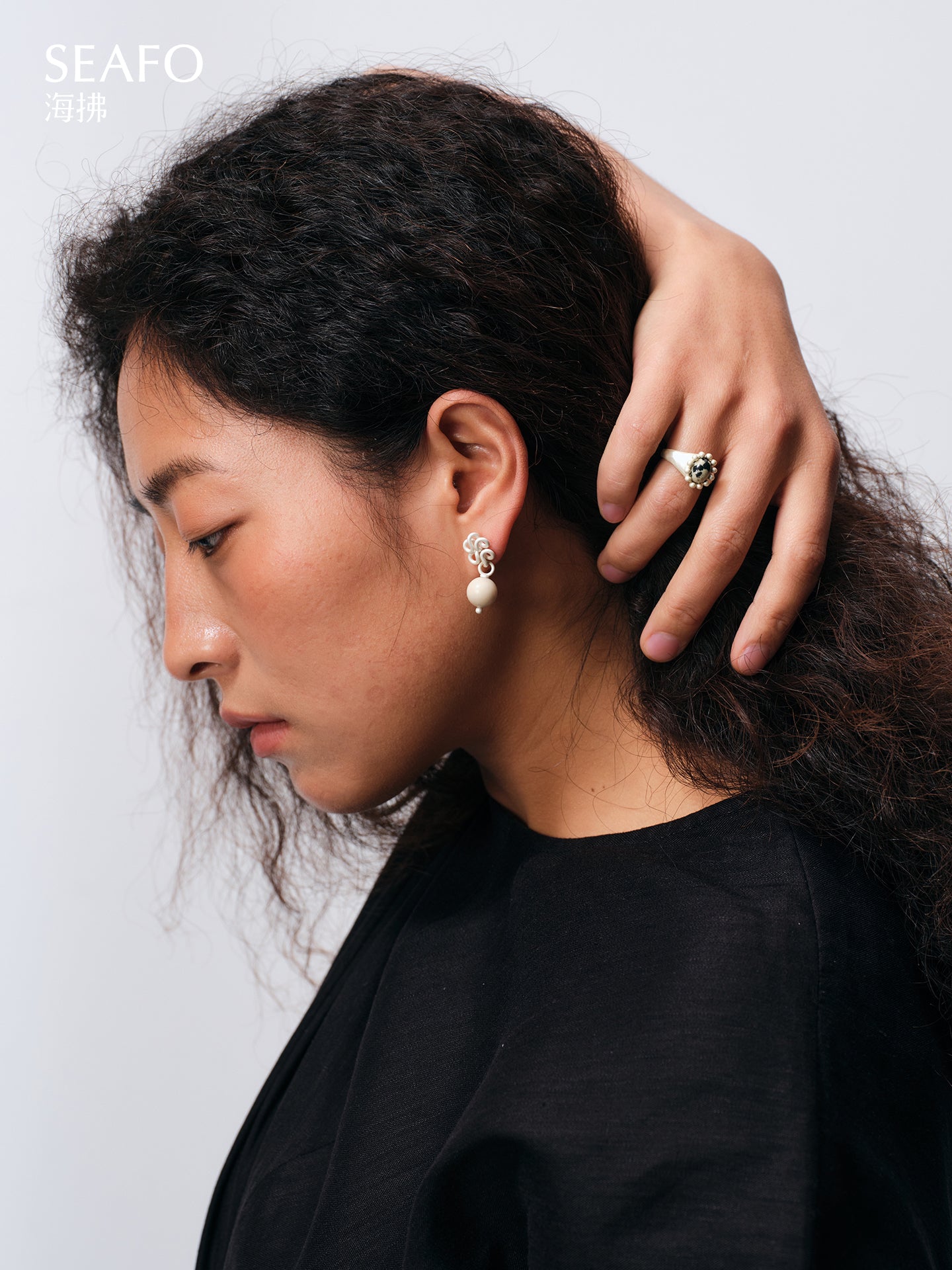 ‘Classic’ Grandma Ring (Spotted Stone)