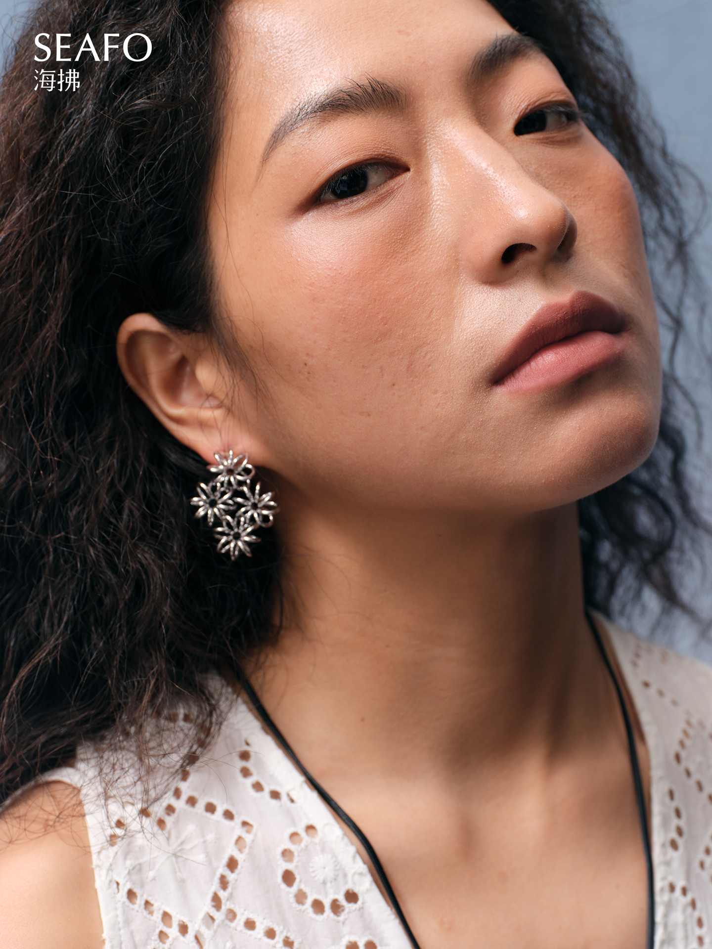 'Ware' Four Flowers Earrings