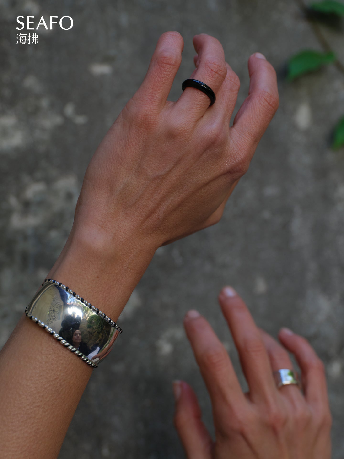 'Lacquer' Ring (Black)