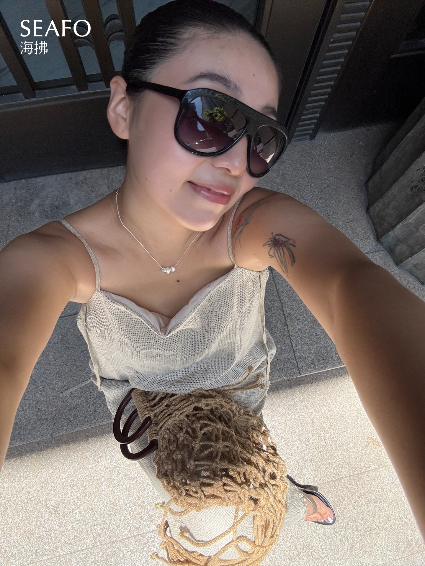 'Kintsugi' Tiny Dots Necklace