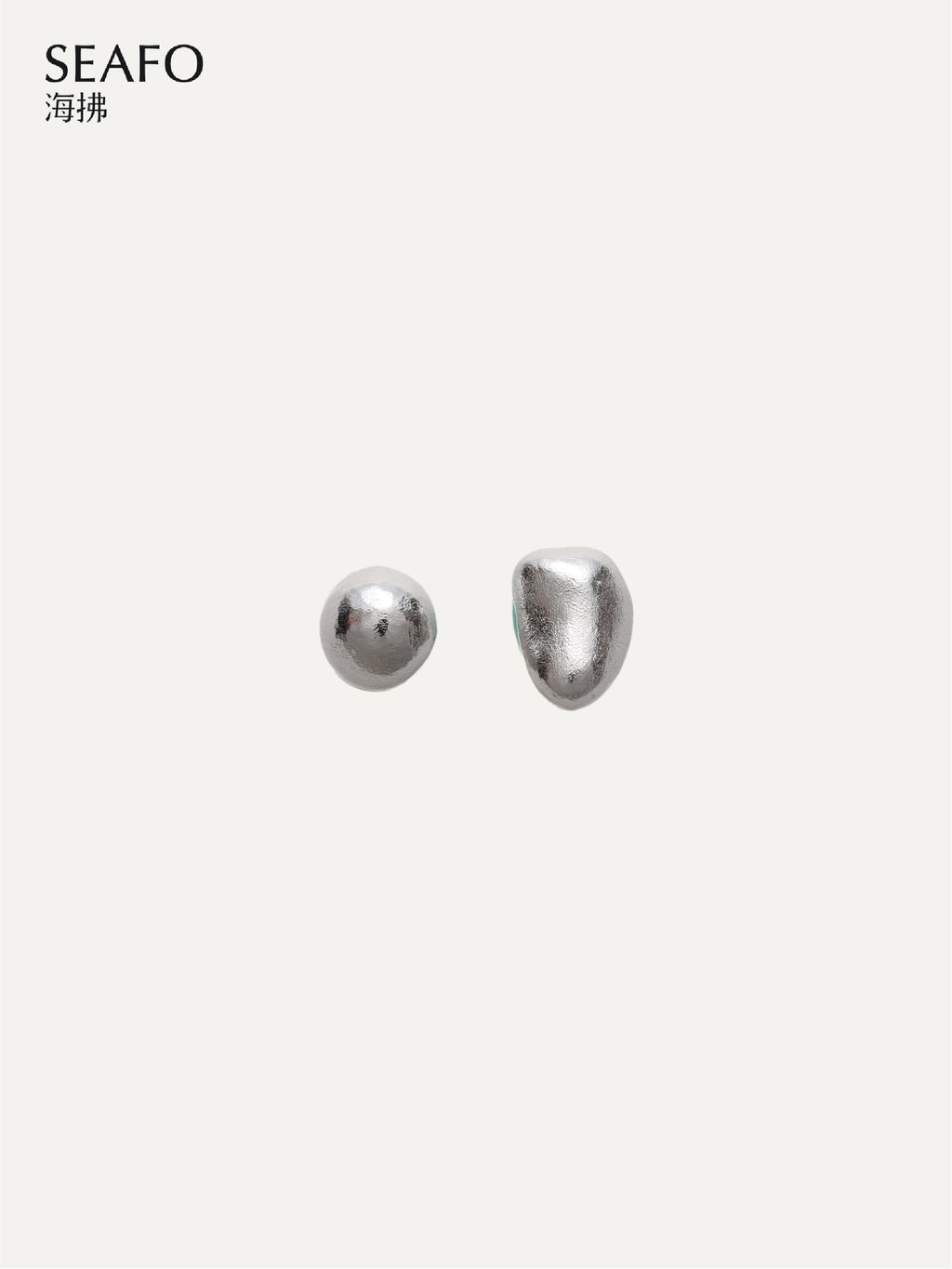 'Kintsugi' Asymmetrical Earrings