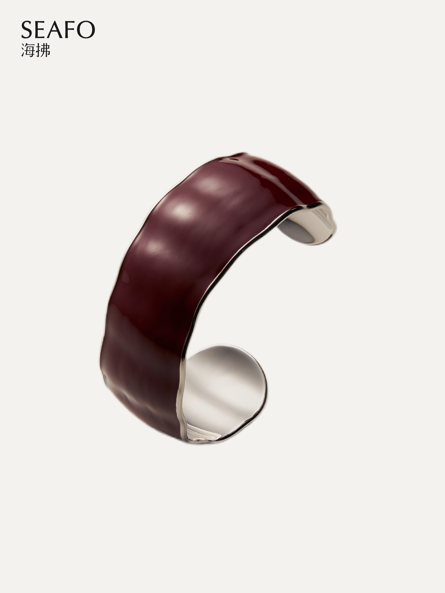‘Ware’ Burgundy Red Bracelet