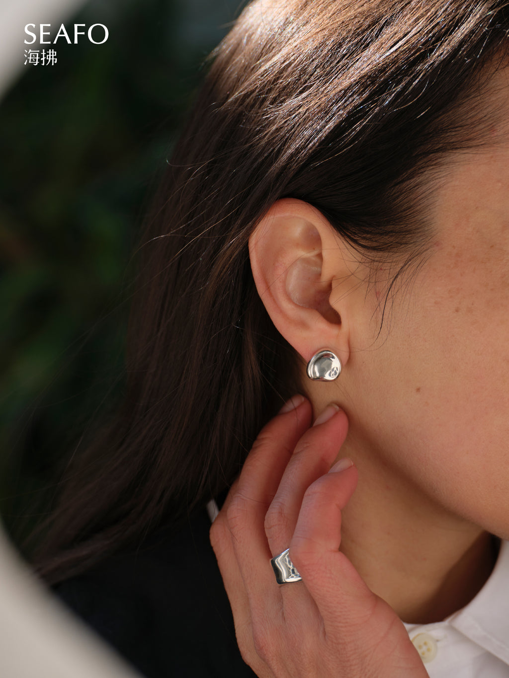 'Kintsugi' Dots Earrings