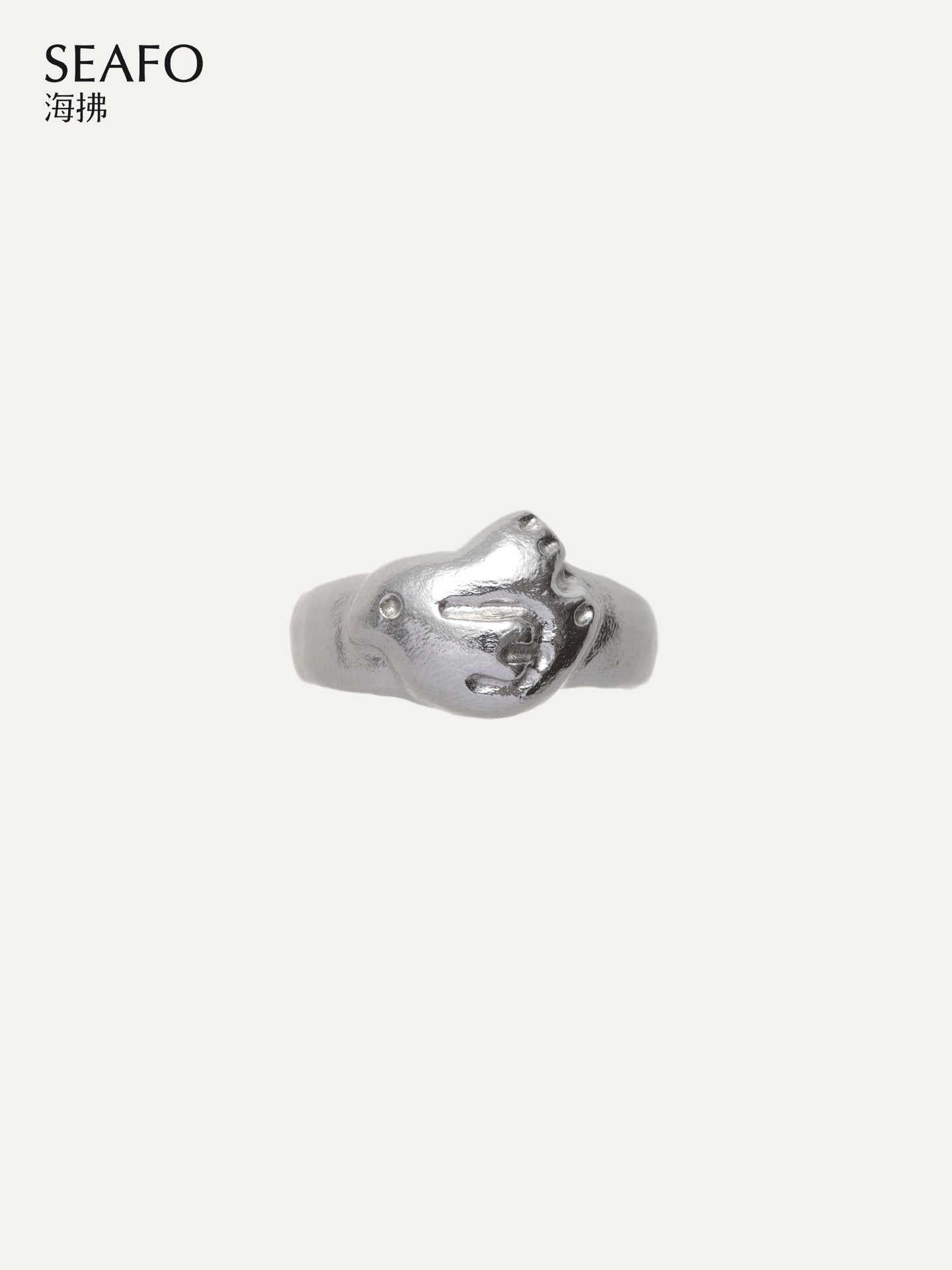 SEAFO Little Bird Adjustable Ring (Gold)