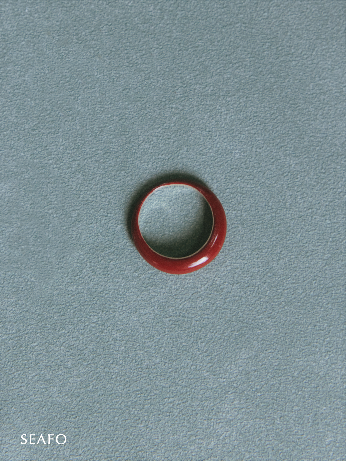 SEAFO - Classic RED Lacquer ring