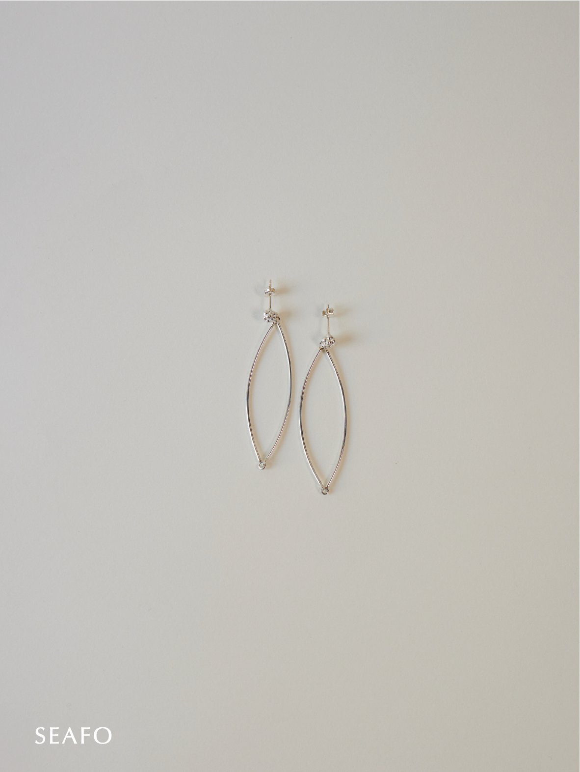 SEAFO - Kintsugi Earrings Silver/Gold