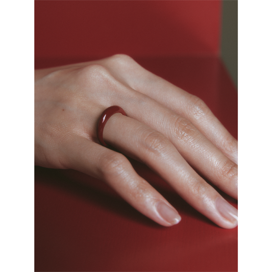 SEAFO - Classic RED Lacquer ring