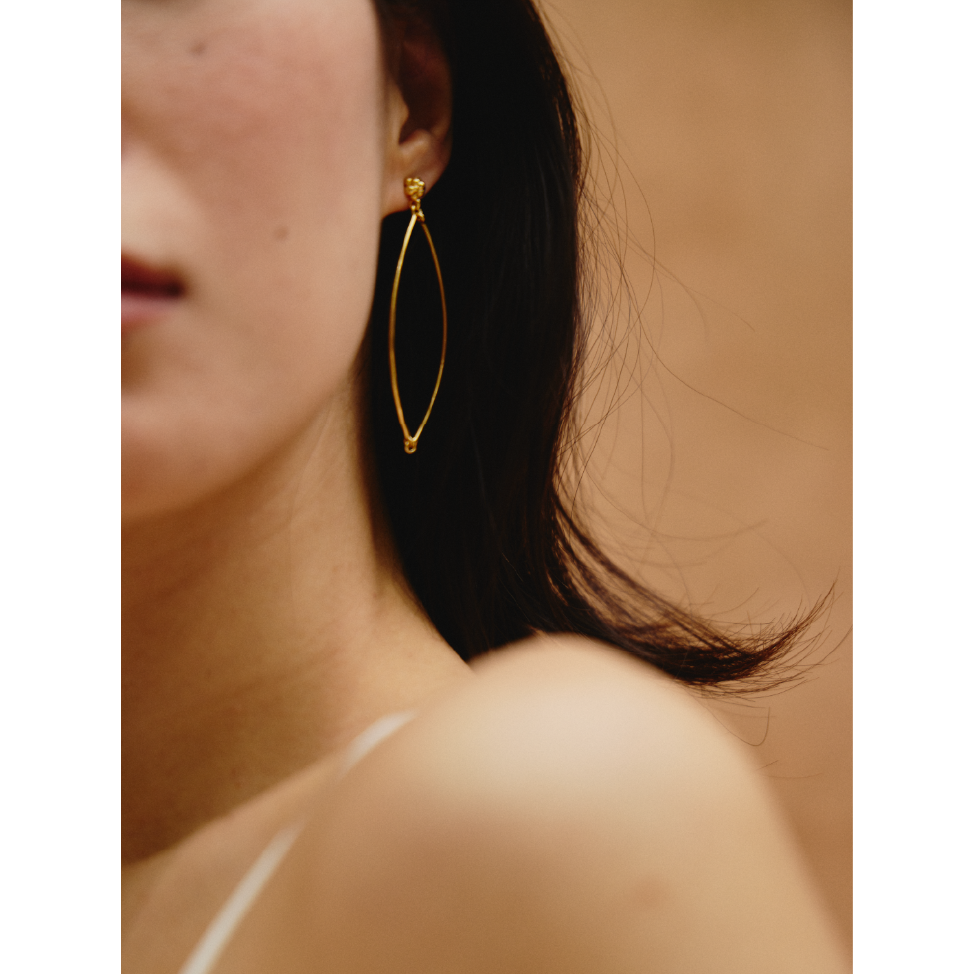 SEAFO - Kintsugi Earrings Silver/Gold